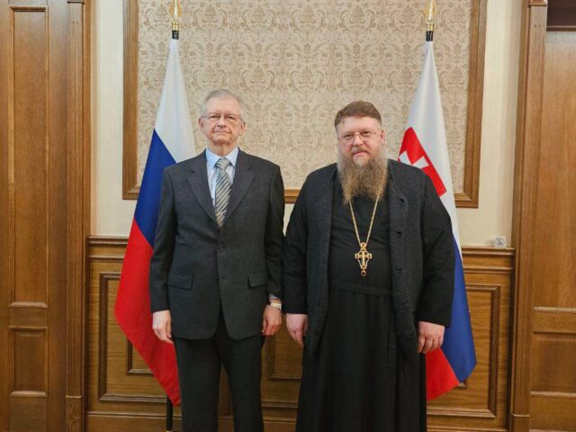 Представитель Православной Церкви Чешских земель и Словакии встретился с Послом Российской Федерации в Словацкой Республике