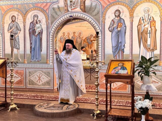 Божественная Литургия в Кощицком Кафедральном Храме Успения Пресвятой Владычицы, Иоанна Милостивого и Розалии Палермской в Кошице