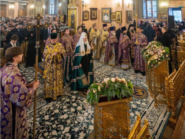 В день памяти блаженной Матроны Представитель Православной Церкви Чешских земель и Словакии сослужил Святейшему  Патриарху Московскому и всея Руси Кириллу в Покровском ставропигиальном монастыре