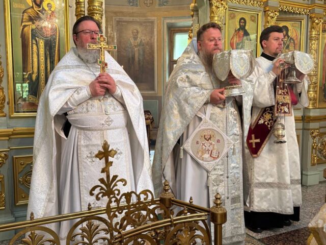 Литургия в праздник Вознесения Господня