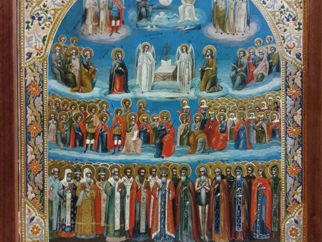 Божественная литургия в день Всех святых