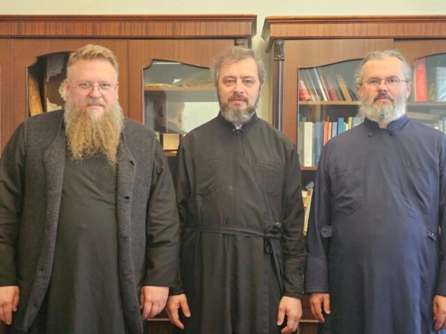 Рабочая встреча в Отделе внешних церковных связей Московского Патриархата