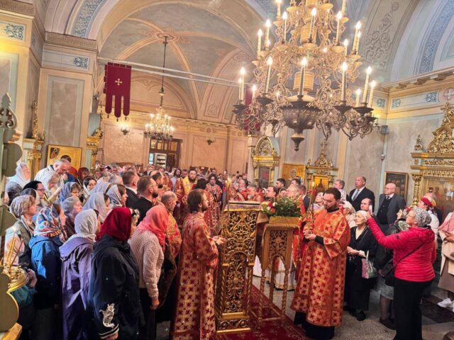 Торжества в день памяти святой мученицы Людмилы Чешской